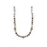 Necklace By Mariana Woman Striking Light Colorado Topaz and Aurum Swarovski Crystals