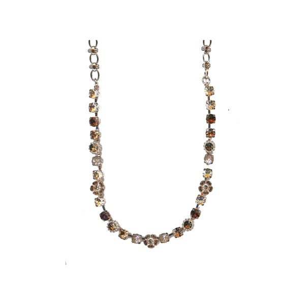 Necklace By Mariana Woman Striking Light Colorado Topaz and Aurum Swarovski Crystals