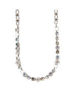Necklace By Mariana Woman Exquisite White Opal and Black Diamond Swarovski Crystals - Image 2