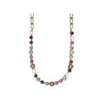 Necklace By Mariana Woman Contemporary Amethyst and Rose Swarovski Crystals