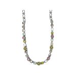Necklace By Mariana Woman Refined Rose Opal and Rose Delite Swarovski Crystals - Image 2