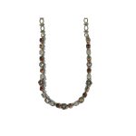 Necklace By Mariana Woman Contemporary Smoked topaz and golden shadow Swarovski Crystals