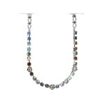 Necklace By Mariana Woman Radiant Pacific Opal and Aqua Blue Swarovski Crystals