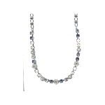 Necklace By Mariana Woman Modern Violet and Tanzanite Swarovski Crystals