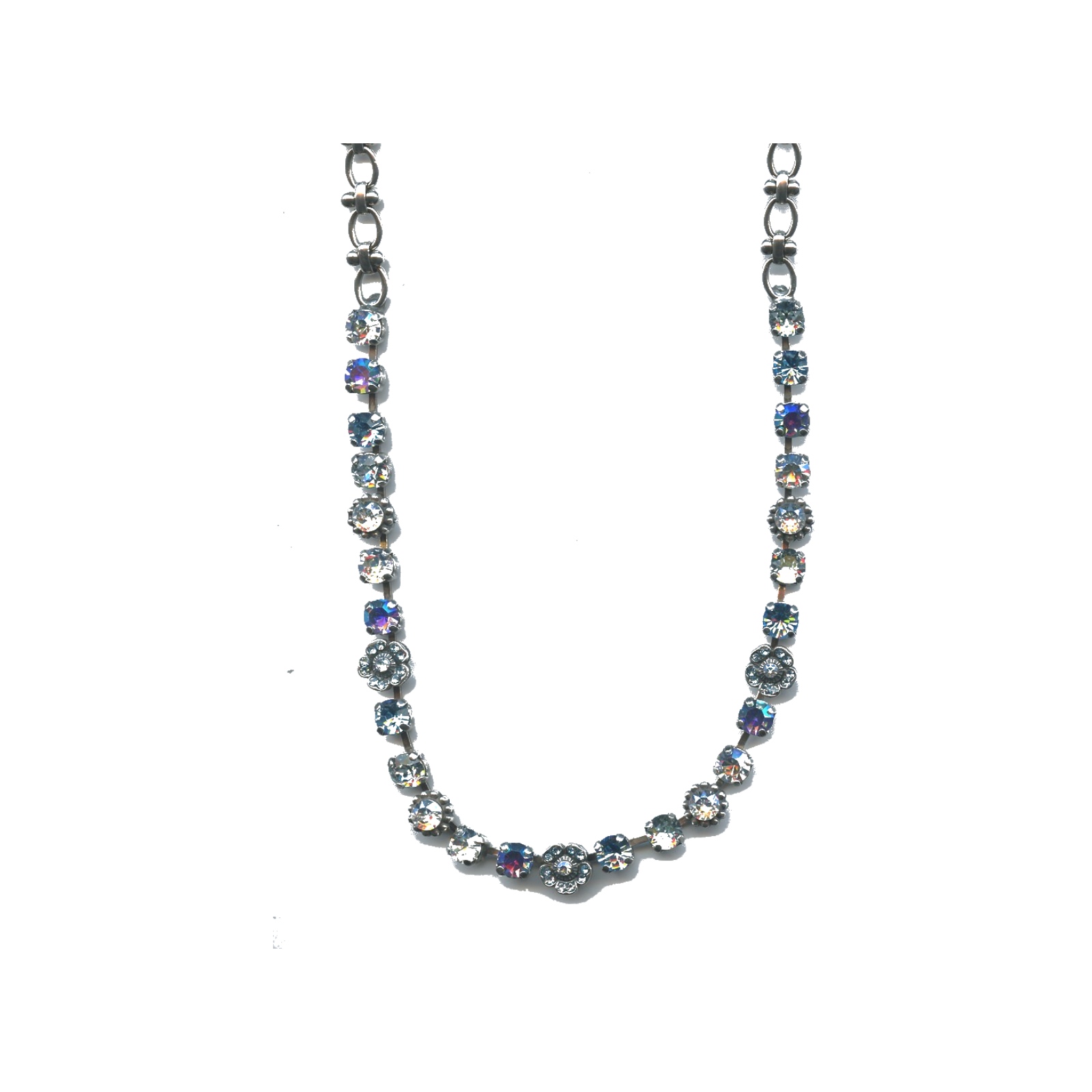 N-3504-2-141-SP Necklace By Mariana Woman Sparkling Crystal Tabac Swarovski Crystals - Image 1