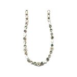 Necklace By Mariana Woman Lovely Chrysolite Opal and Clear and AB Swarovski Crystals