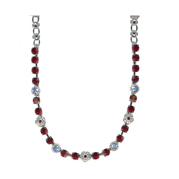 Necklace By Mariana Woman Captivating Siam and AB Swarovski Crystals