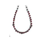 Necklace By Mariana Woman Radiant Siam Swarovski Crystals - Image 2