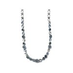 Necklace By Mariana Woman Luminous Montana Blue and Light Blue Swarovski Crystals