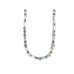 Necklace By Mariana Woman Luxurious White Opal and Jonquil Swarovski Crystals - Image 2