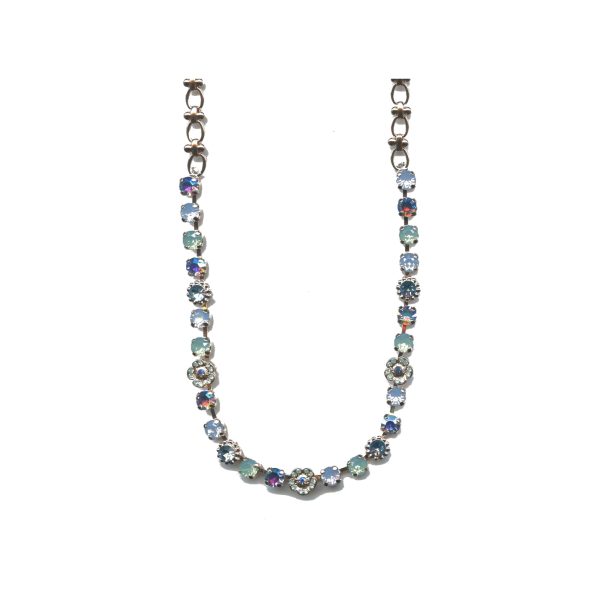 Necklace By Mariana Woman Luxurious Pacific Opal and Paradise Shine Swarovski Crystals