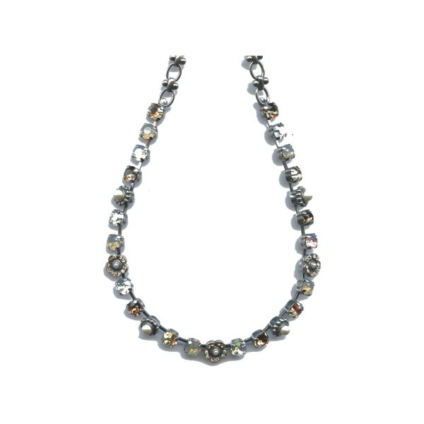 Necklace By Mariana Woman Radiant Light Colorado Topaz and Clear Swarovski Crystals
