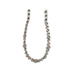 Necklace By Mariana Woman Dazzling Silk(Gold Quartz) Swarovski Crystals