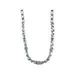 Necklace By Mariana Woman Radiant Aquamarine and Aqua Blue Swarovski Crystals - Image 2