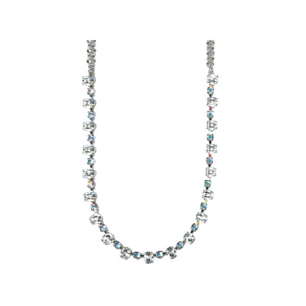 Necklace By Mariana Woman Romantic AB and Clear Swarovski Crystals