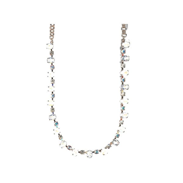 Necklace By Mariana Woman Refined Opal and Clear and Crystal AB Swarovski Crystals