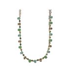 Necklace By Mariana Woman Vibrant Opal and Rose Gold Swarovski Crystals - Image 2