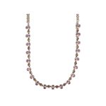 Necklace By Mariana Woman Luxurious Topaz and Crystal Golden Shadow Swarovski Crystals - Image 2