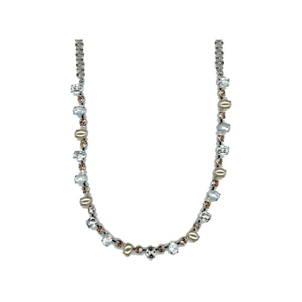 Necklace By Mariana Woman Sparkling Opal Swarovski Crystals