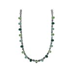 Necklace By Mariana Woman Graceful Mint and Green Swarovski Crystals