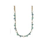 Necklace By Mariana Woman Sparkling Pearl Mineral and White Shell Swarovski Crystals - Image 2
