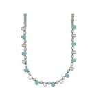 Necklace By Mariana Woman Refined Turquoise Swarovski Crystals - Image 2