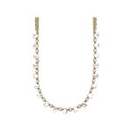 Necklace By Mariana Woman Distinctive Mineral Stone: White Shell Swarovski Crystals - Image 2