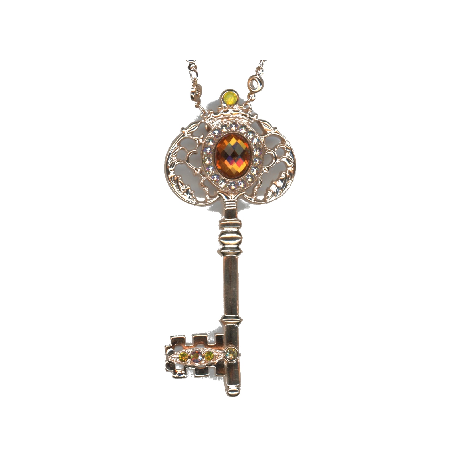 N-5005-2-1004-SP Pendant By Mariana Woman Beautiful Yellow Brick Road Swarovski Crystals - Image 1