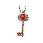 Pendant By Mariana Woman Romantic Ring of Fire Swarovski Crystals