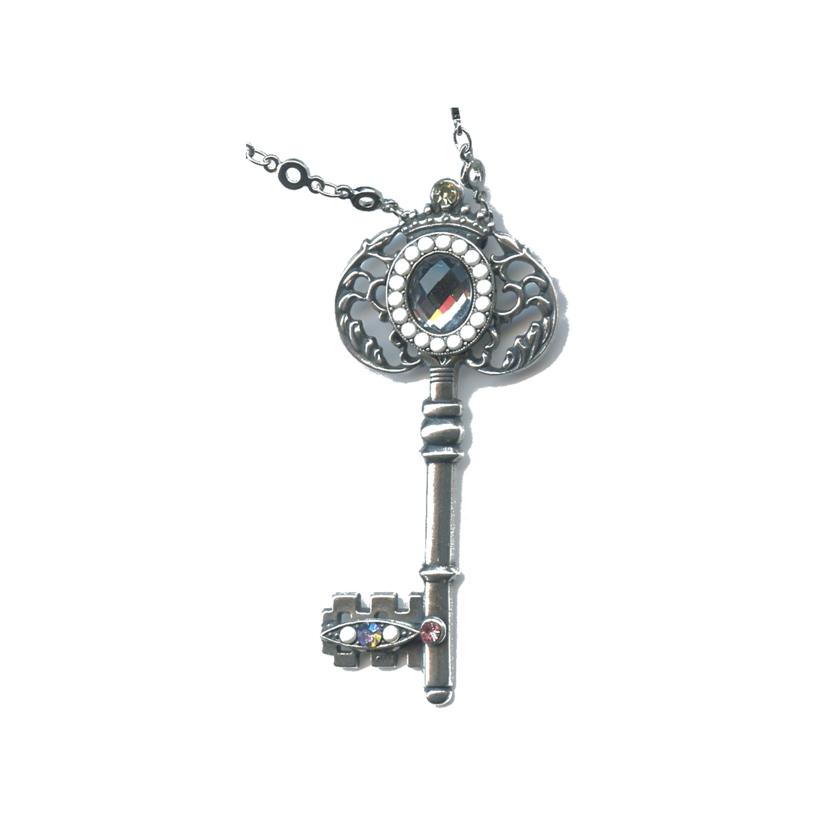 N-5005-2-104-SP Pendant By Mariana Woman Stylish Chalk White Swarovski Crystals - Image 1