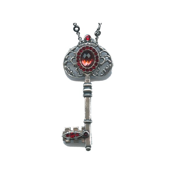 Pendant By Mariana Woman Stylish Lady In Red Swarovski Crystals