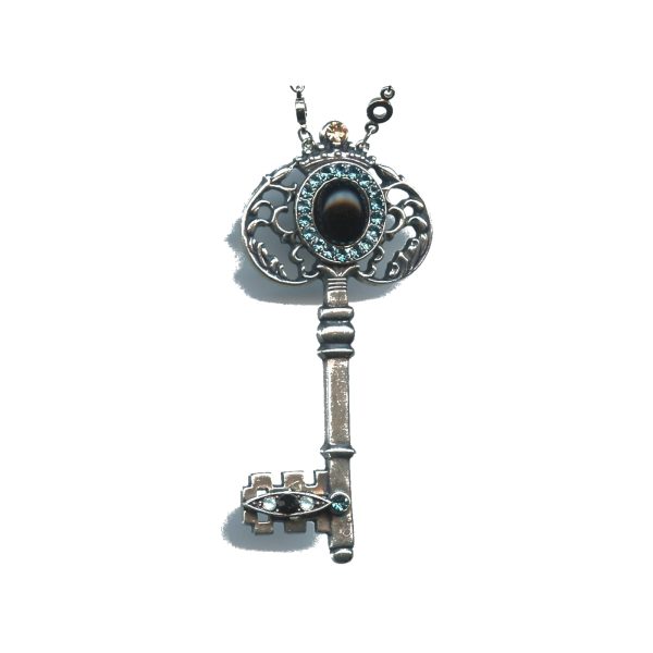 Pendant By Mariana Woman Graceful Cobalt Swarovski Crystals