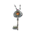 Pendant By Mariana Woman Graceful Tiger Lily Swarovski Crystals
