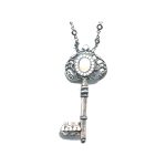 Pendant By Mariana Woman Contemporary Opal Swarovski Crystals - Image 2