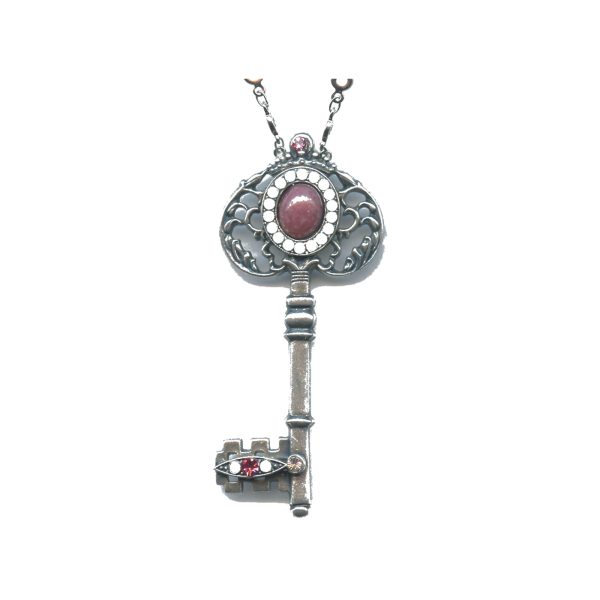 Pendant By Mariana Woman Luminous Coral Swarovski Crystals