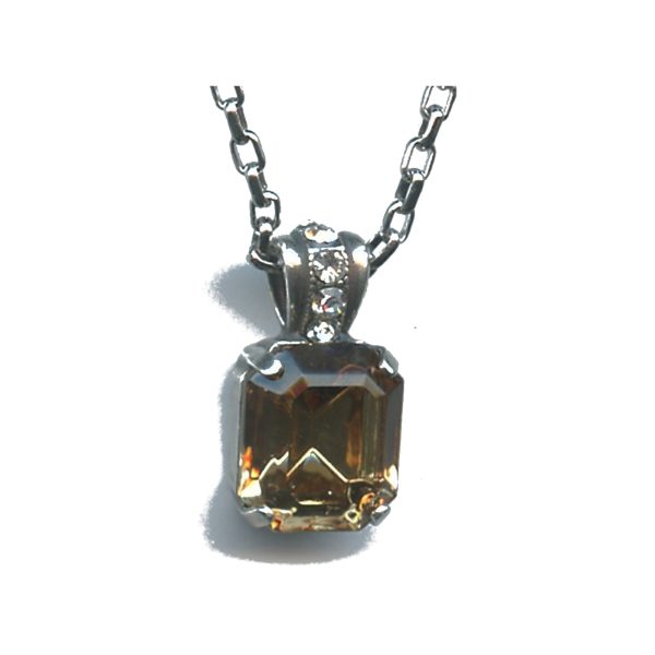 Pendant By Mariana Woman Lovely Crystal and Blue Swarovski Crystals