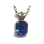 Pendant By Mariana Woman Classic Agate and Lapis zuli Swarovski Crystals - Image 2