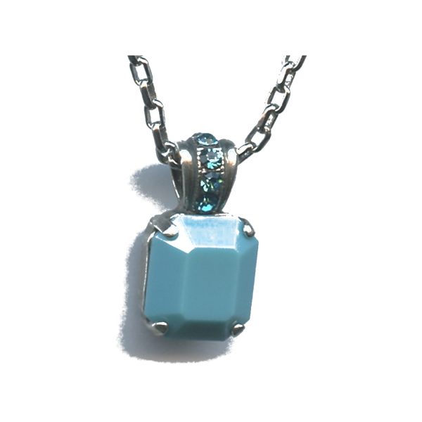 Pendant By Mariana Woman Romantic Blue Lagoon Swarovski Crystals