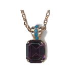 Pendant By Mariana Woman Radiant Amethyst Swarovski Crystals