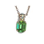 Pendant By Mariana Woman Charming Peridot Swarovski Crystals - Image 2