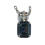 Pendant By Mariana Woman Striking  Swarovski Crystals