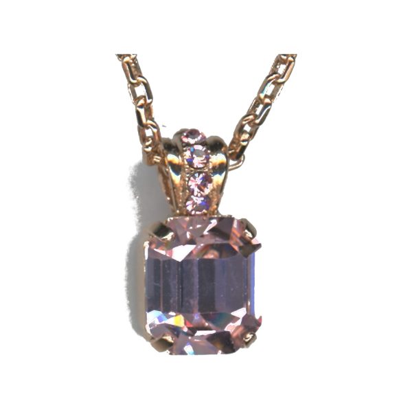 Pendant By Mariana Woman Contemporary Lt.Rose Swarovski Crystals
