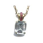 Pendant By Mariana Woman Timeless Ruby and Crystal Swarovski Crystals