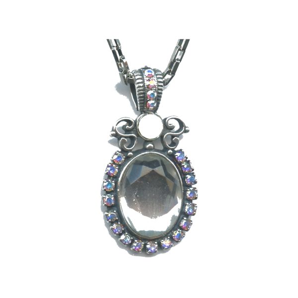 Pendant By Mariana Woman Luxurious Clear Swarovski Crystals
