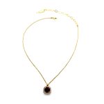 Necklace Pendant by Mariana Woman Graceful Siam and Clear Swarovski Crystals - Image 3