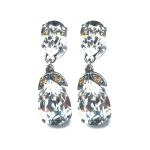 Earrings By Mariana Woman Contemporary Clear Swarovski Crystals