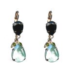 Earrings By Mariana Woman Classic Cobalt Swarovski Crystals - Image 2