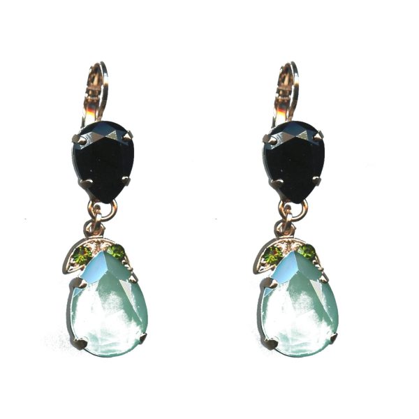 Earrings By Mariana Woman Classic Cobalt Swarovski Crystals