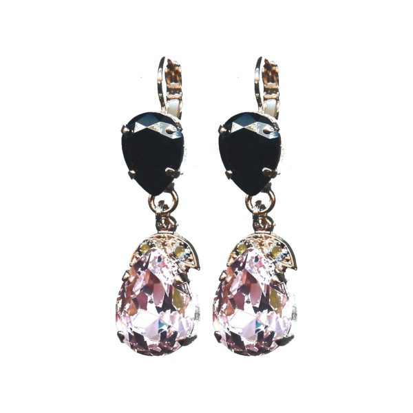 Earrings By Mariana Woman Distinctive Dk.Olive Swarovski Crystals