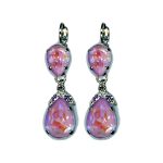 Earrings By Mariana Woman Chic Sun Kissed Lavender and Violet Swarovski Crystals - Image 2
